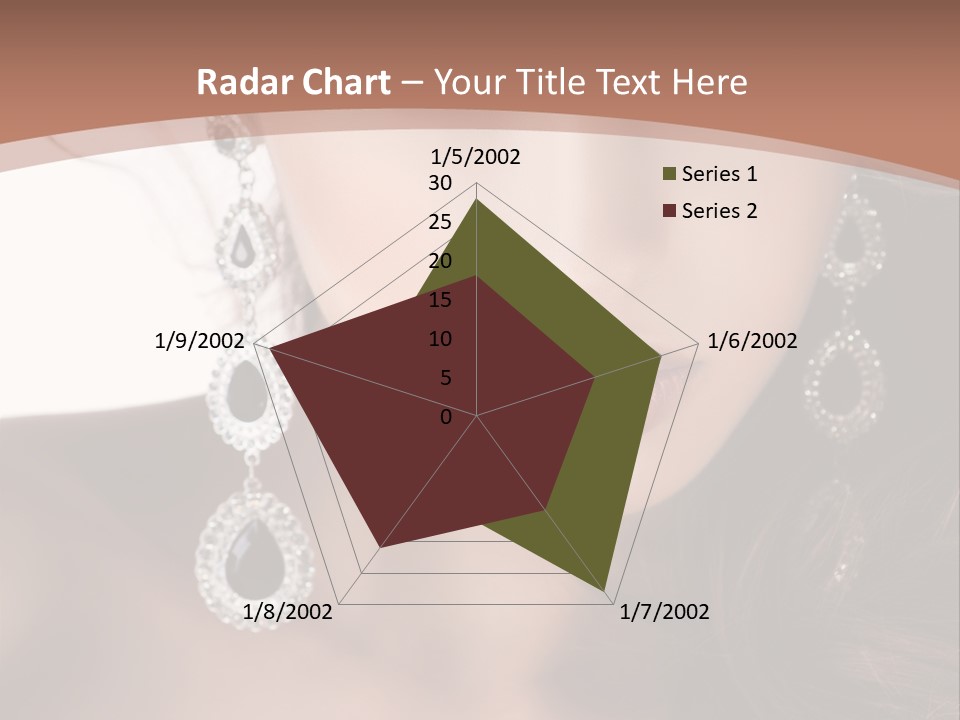 Young Bijouterie Girl PowerPoint Template