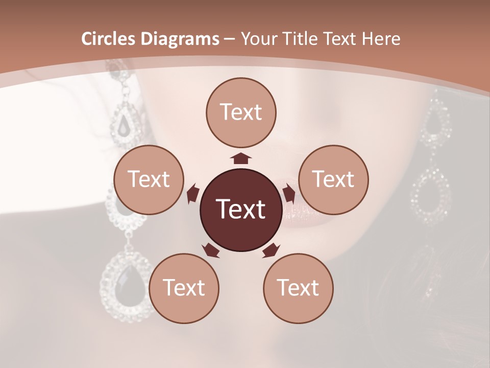 Young Bijouterie Girl PowerPoint Template