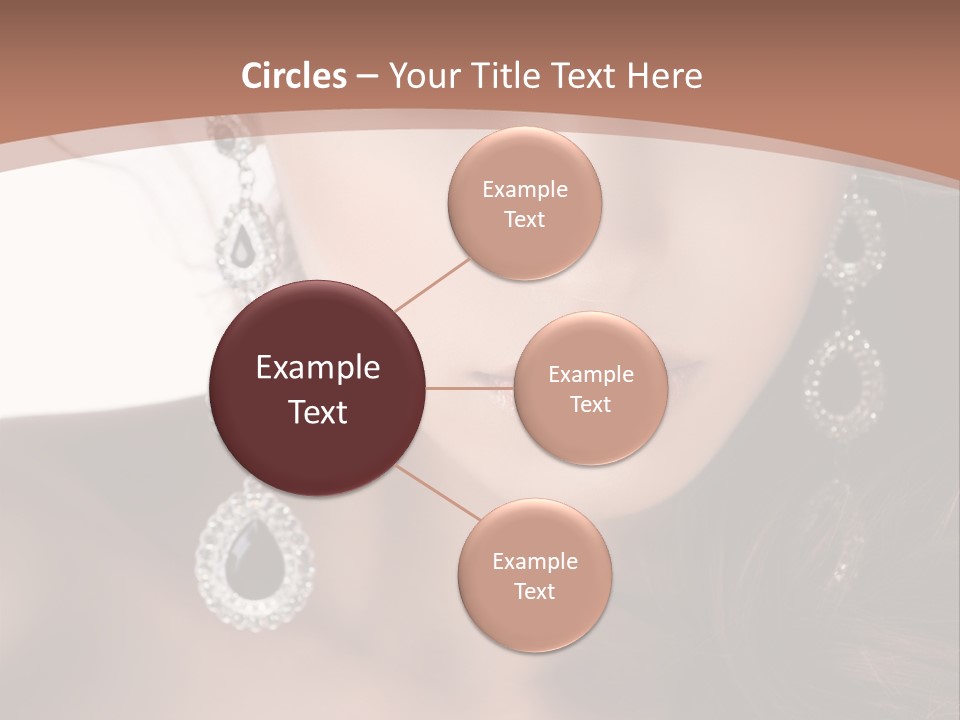 Young Bijouterie Girl PowerPoint Template