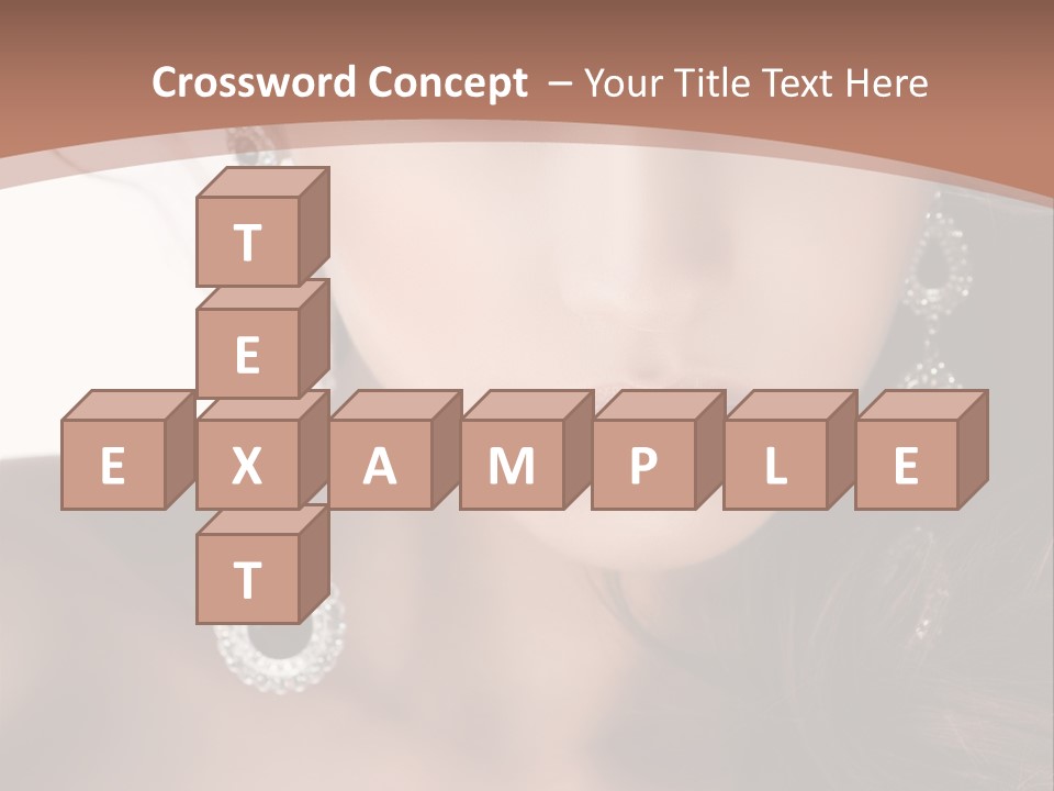 Young Bijouterie Girl PowerPoint Template