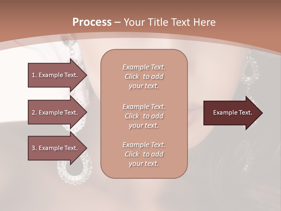 Young Bijouterie Girl PowerPoint Template