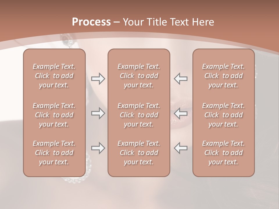Young Bijouterie Girl PowerPoint Template