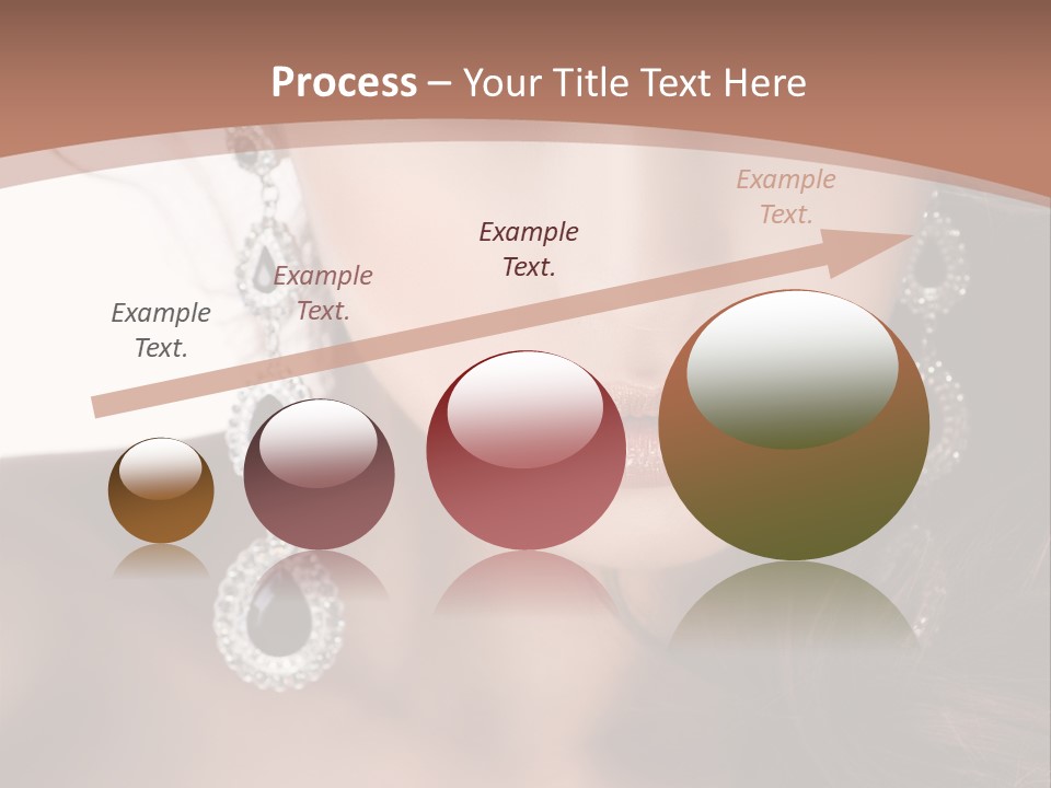 Young Bijouterie Girl PowerPoint Template