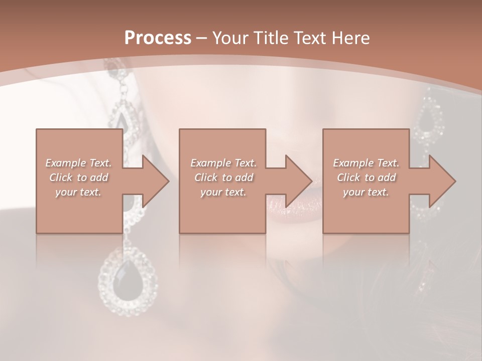 Young Bijouterie Girl PowerPoint Template