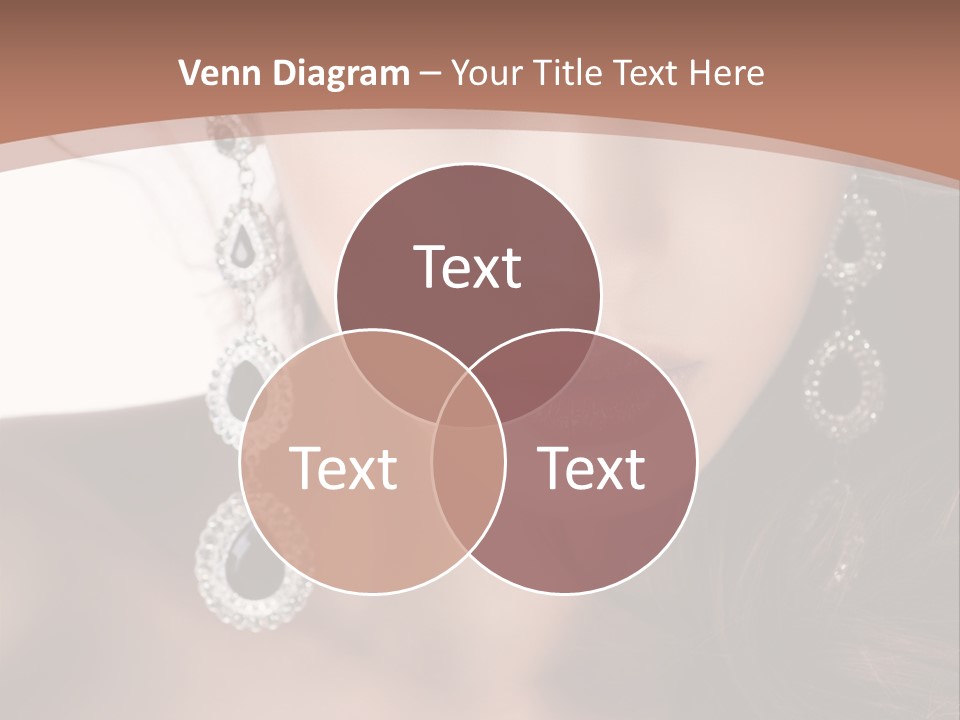 Young Bijouterie Girl PowerPoint Template