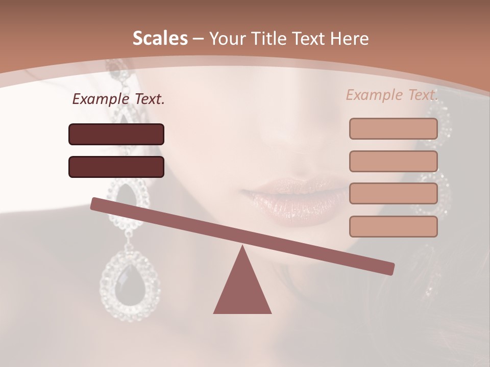 Young Bijouterie Girl PowerPoint Template