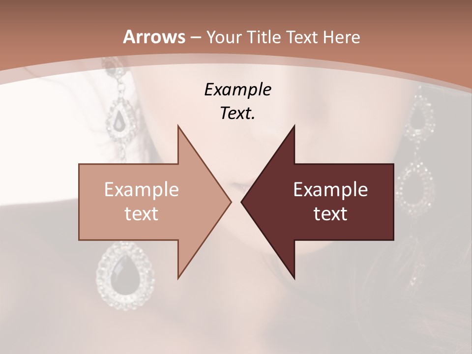 Young Bijouterie Girl PowerPoint Template