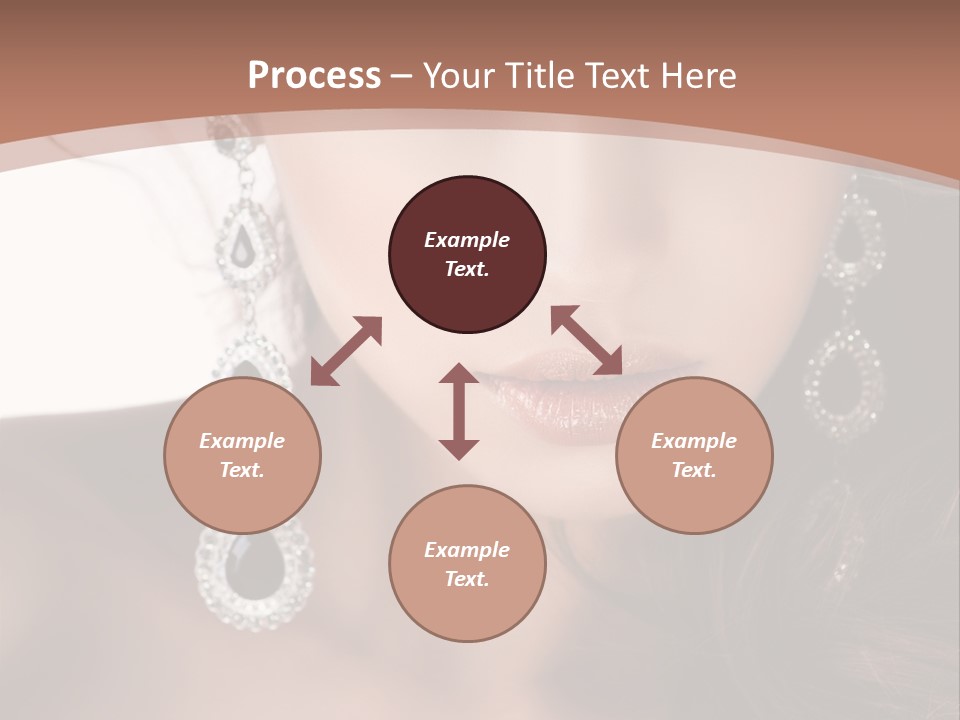 Young Bijouterie Girl PowerPoint Template