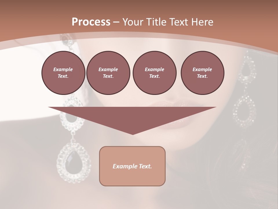 Young Bijouterie Girl PowerPoint Template