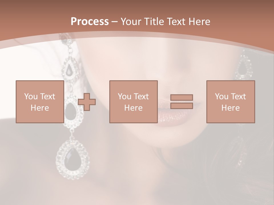 Young Bijouterie Girl PowerPoint Template