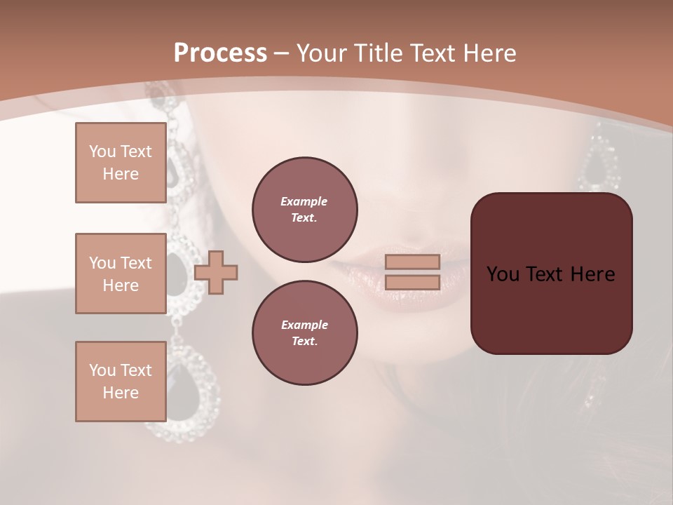 Young Bijouterie Girl PowerPoint Template