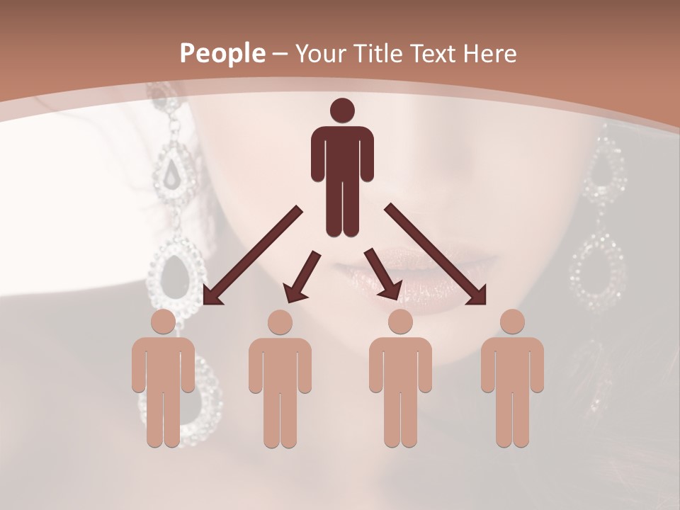 Young Bijouterie Girl PowerPoint Template