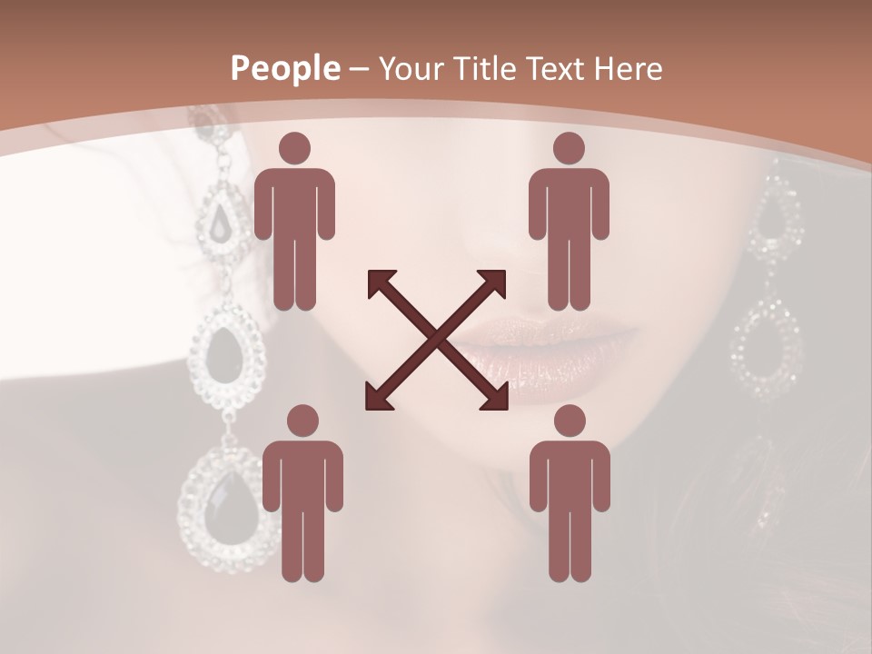 Young Bijouterie Girl PowerPoint Template