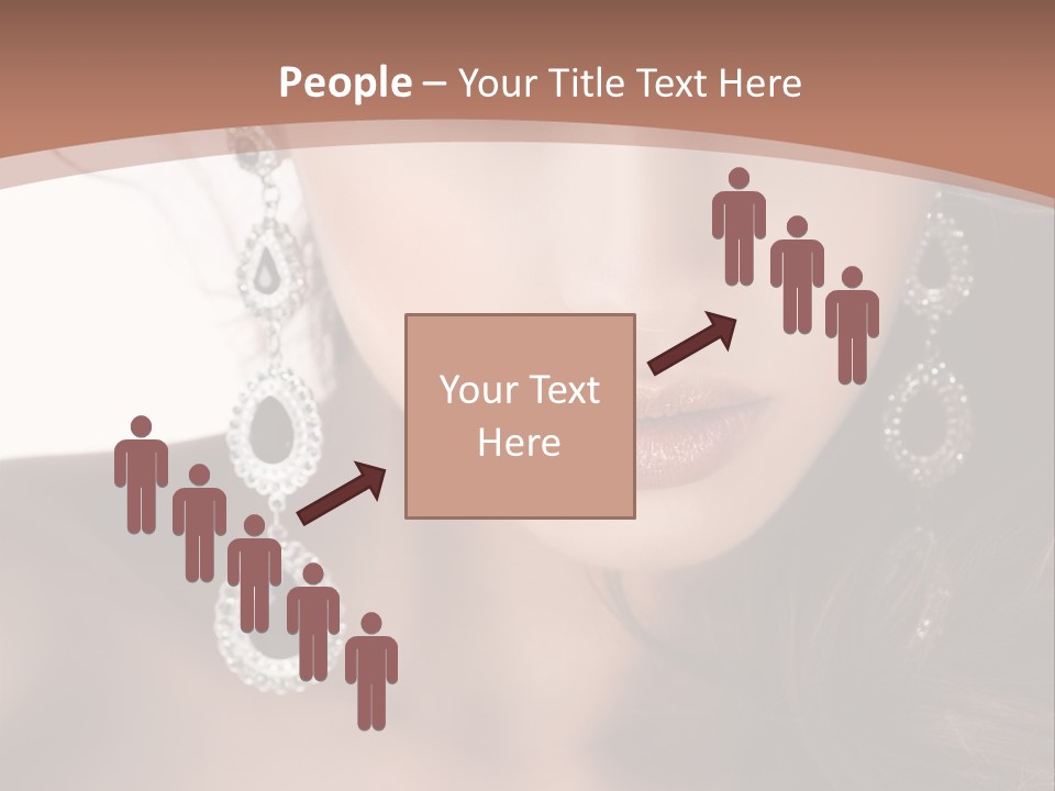 Young Bijouterie Girl PowerPoint Template