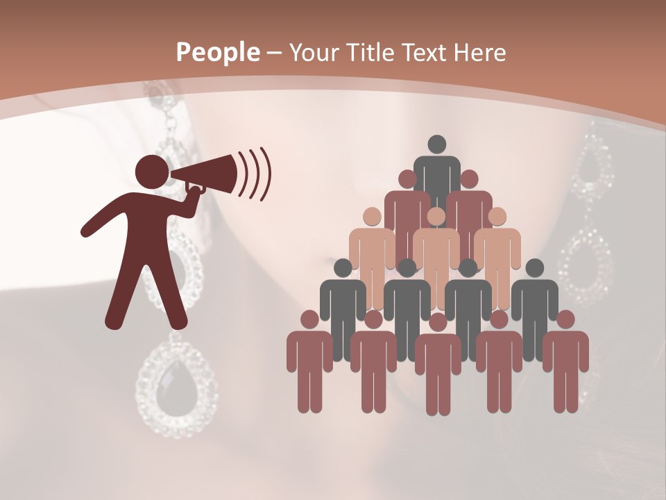 Young Bijouterie Girl PowerPoint Template