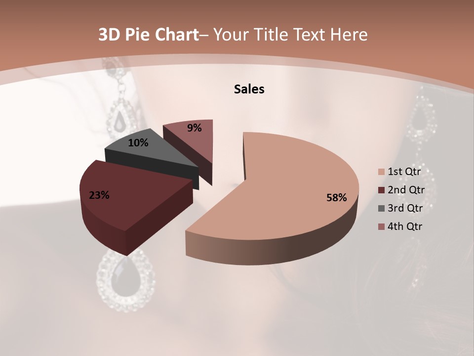 Young Bijouterie Girl PowerPoint Template