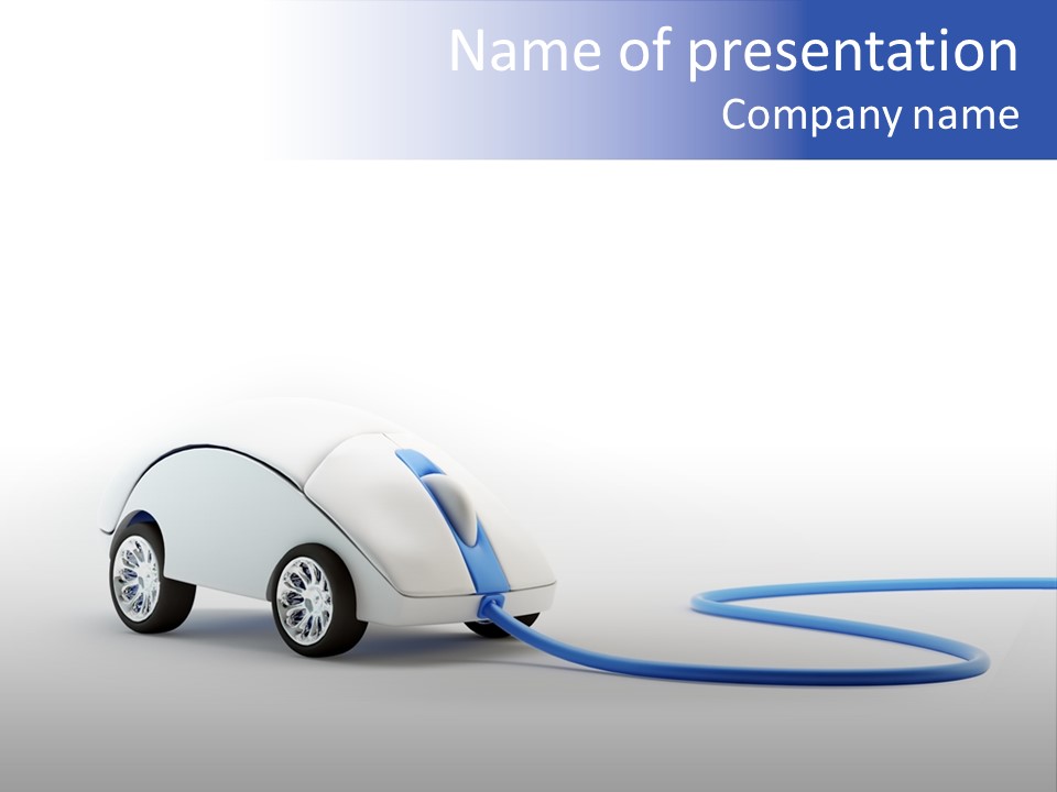 Blue Concept Technology PowerPoint Template