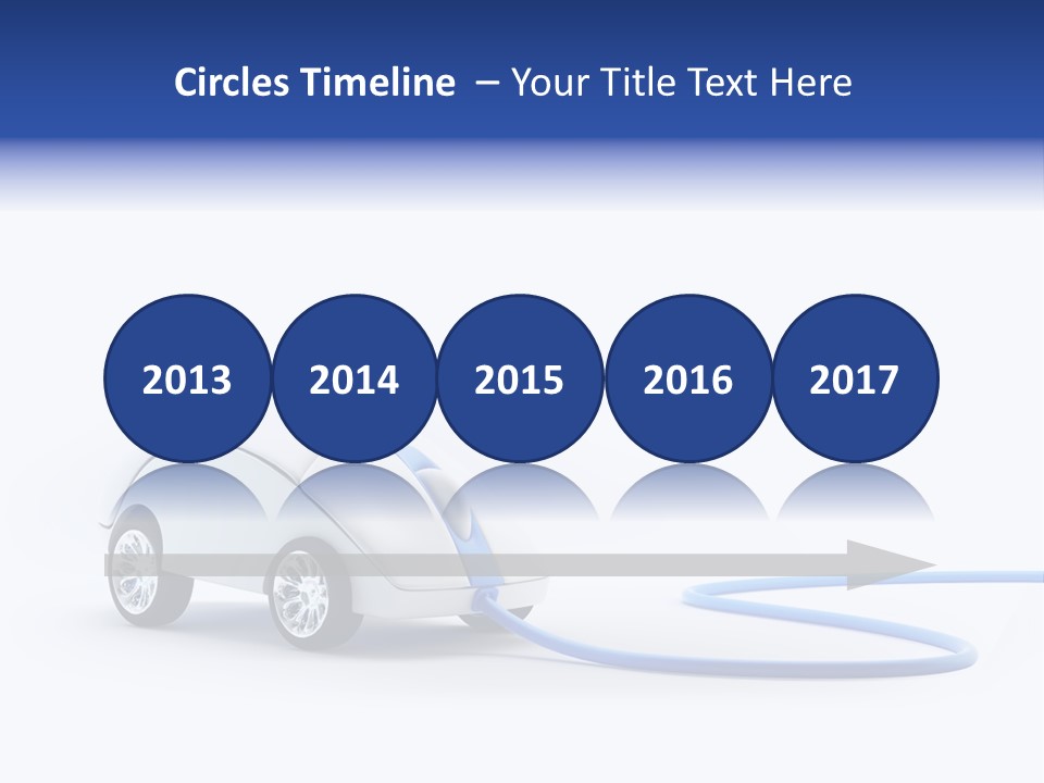 Blue Concept Technology PowerPoint Template