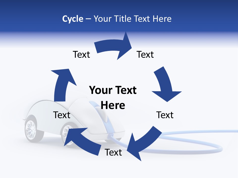 Blue Concept Technology PowerPoint Template
