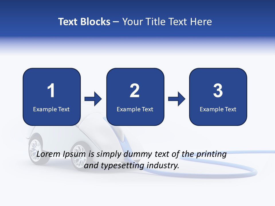 Blue Concept Technology PowerPoint Template