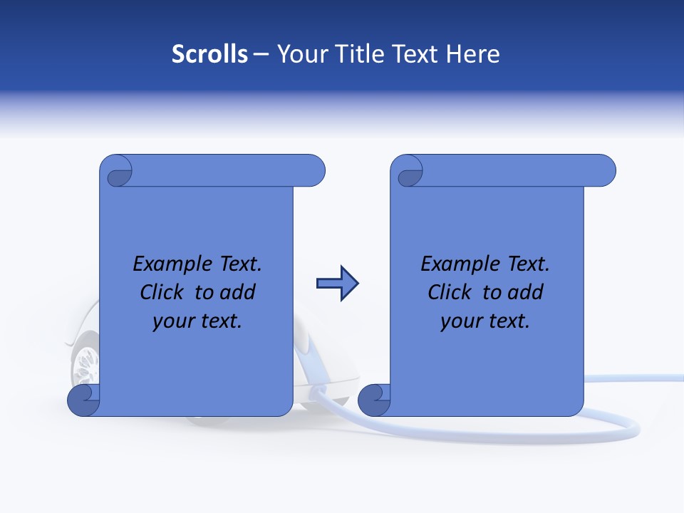 Blue Concept Technology PowerPoint Template
