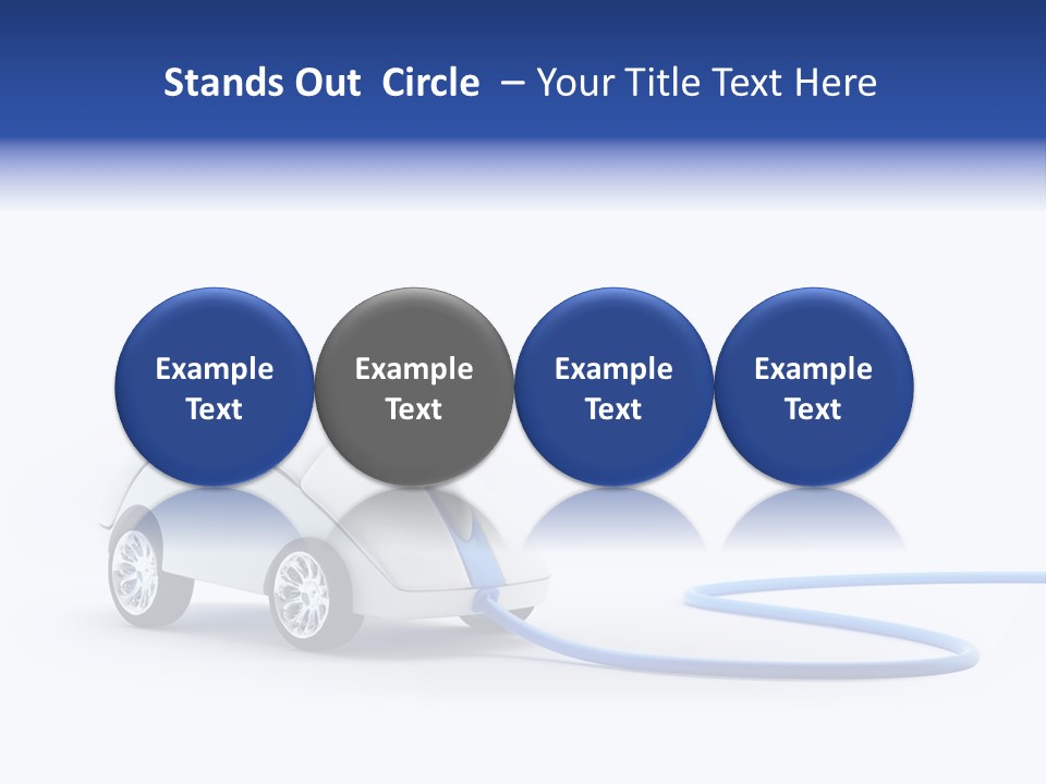 Blue Concept Technology PowerPoint Template