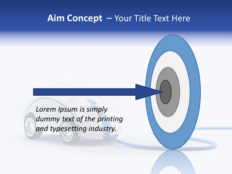 Blue Concept Technology PowerPoint Template