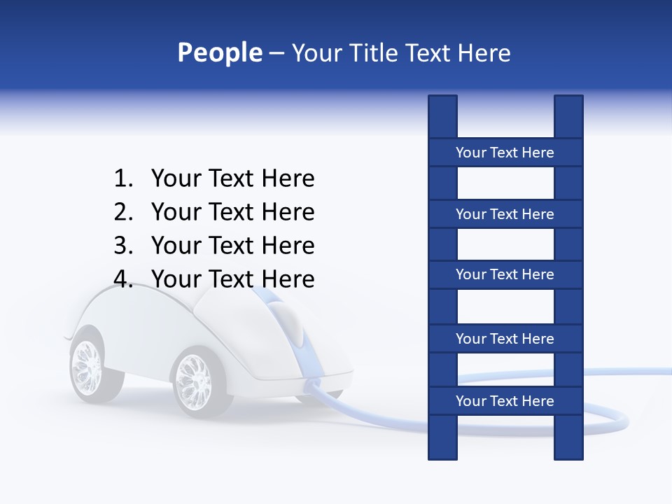 Blue Concept Technology PowerPoint Template