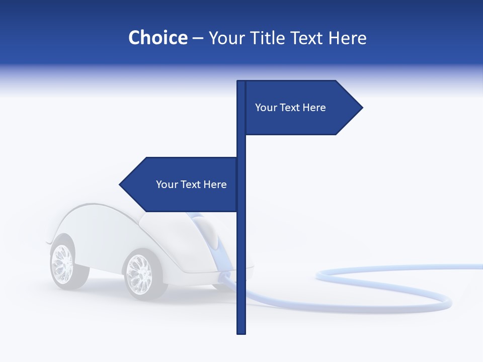 Blue Concept Technology PowerPoint Template