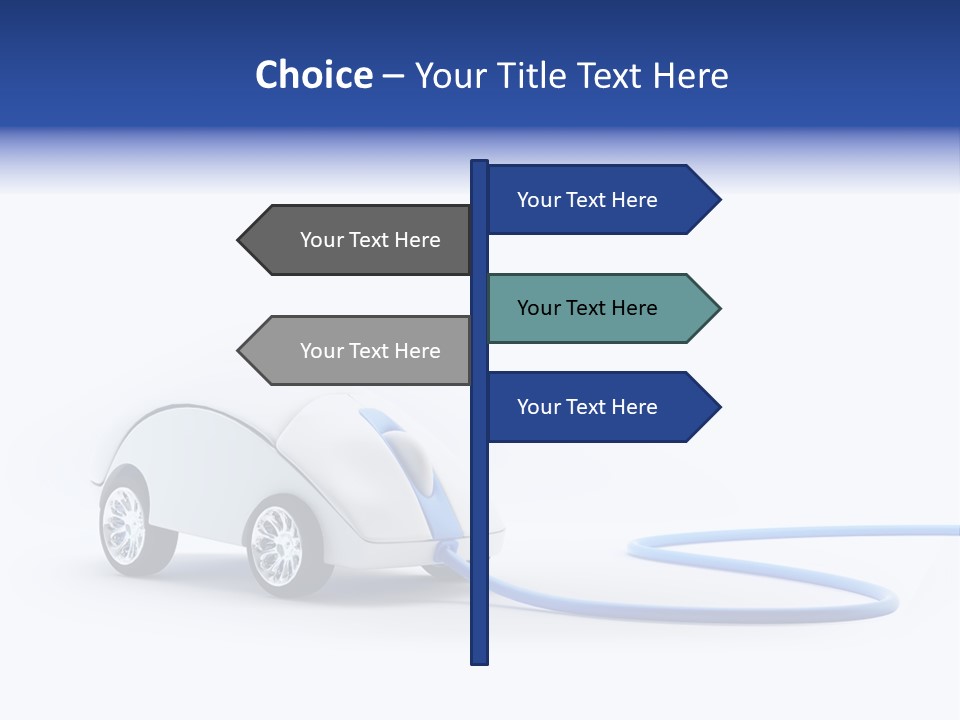 Blue Concept Technology PowerPoint Template
