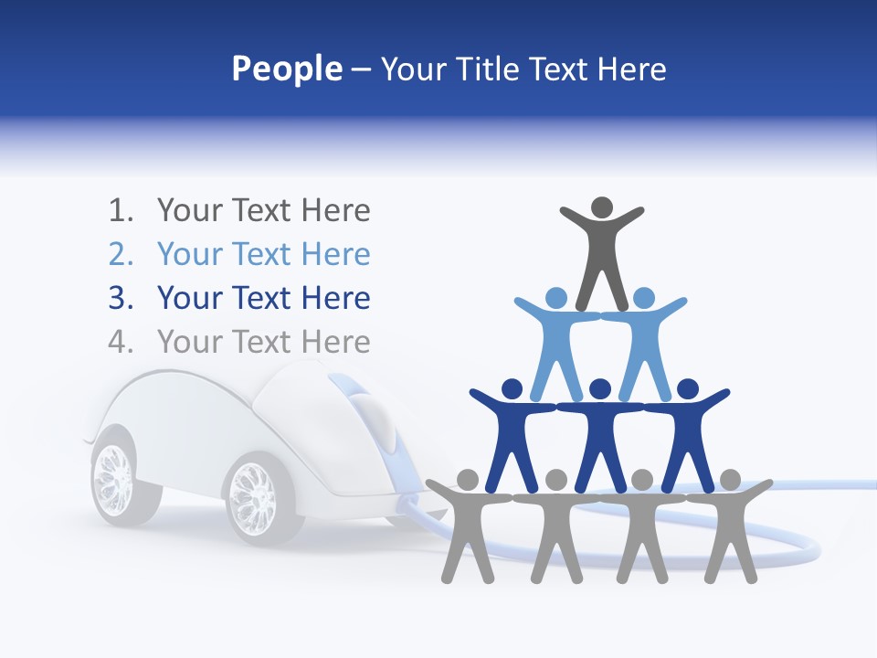 Blue Concept Technology PowerPoint Template