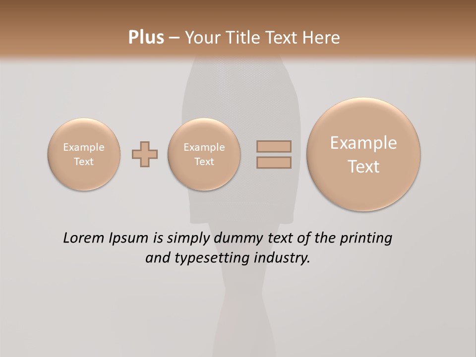 Model Sales Discount PowerPoint Template