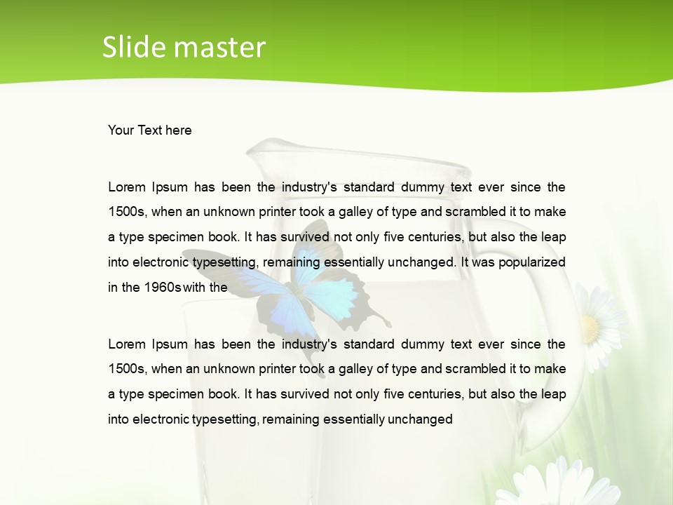 Farm Fluid Nature PowerPoint Template