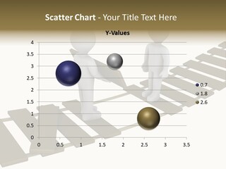 Gap Difficulty Illustration PowerPoint Template