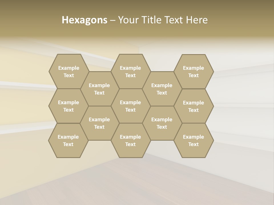 Corner Modern Decorating PowerPoint Template