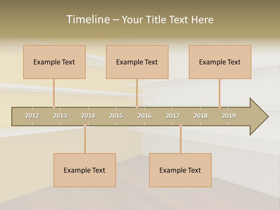 Corner Modern Decorating PowerPoint Template
