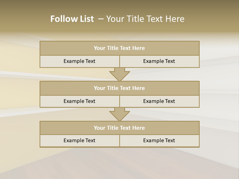 Corner Modern Decorating PowerPoint Template