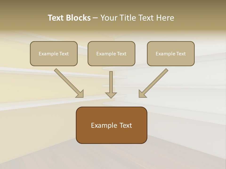 Corner Modern Decorating PowerPoint Template