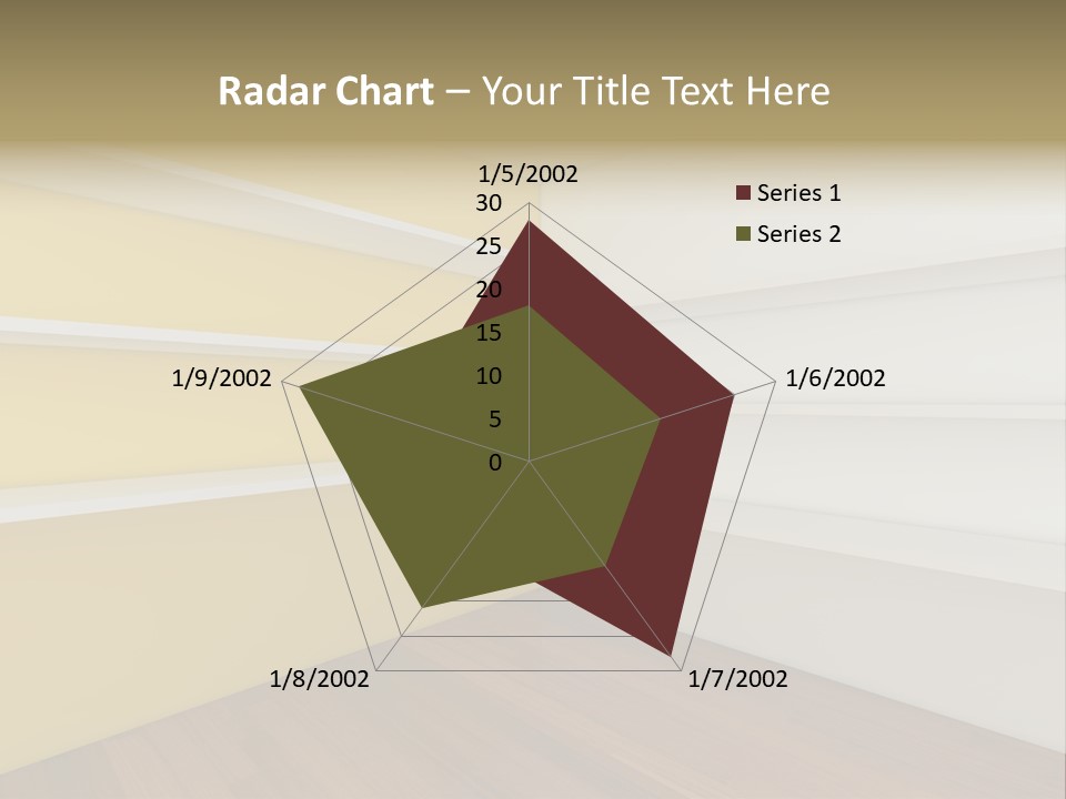 Corner Modern Decorating PowerPoint Template