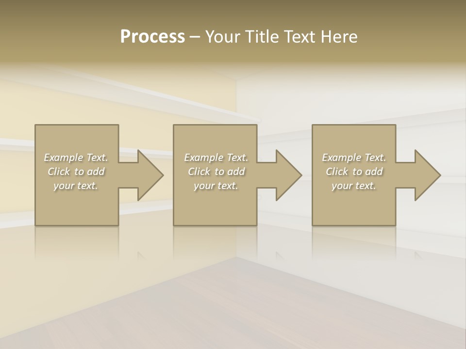 Corner Modern Decorating PowerPoint Template