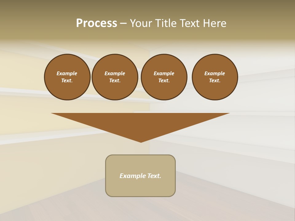Corner Modern Decorating PowerPoint Template