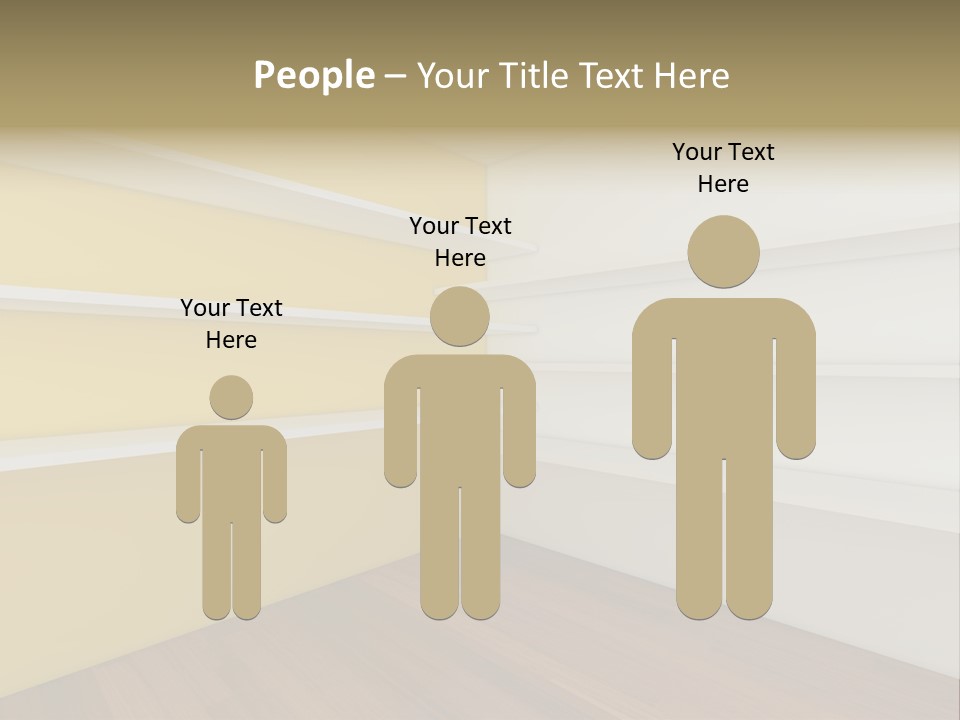 Corner Modern Decorating PowerPoint Template