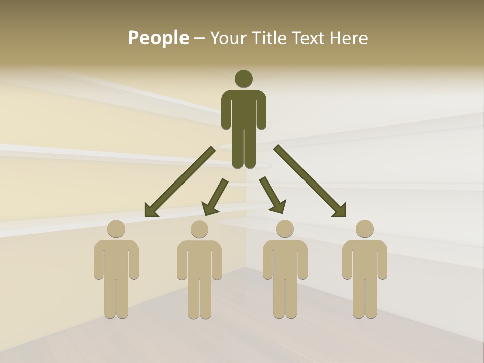 Corner Modern Decorating PowerPoint Template