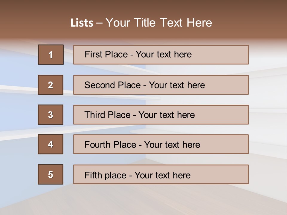 Decoration Residential Empty PowerPoint Template