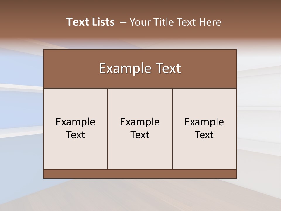 Decoration Residential Empty PowerPoint Template
