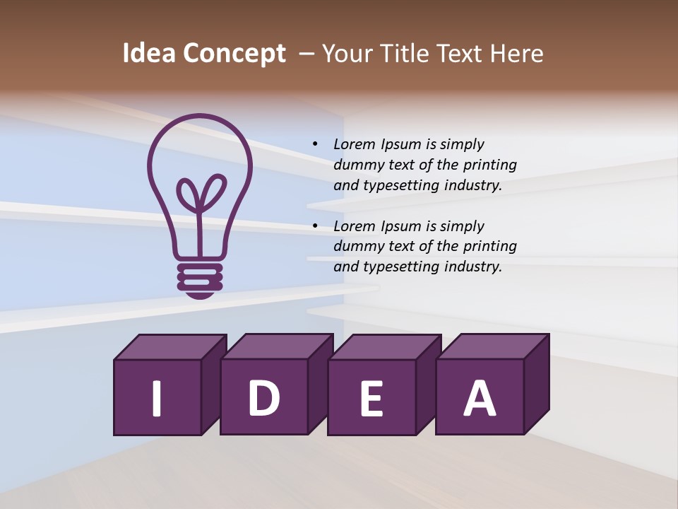 Decoration Residential Empty PowerPoint Template