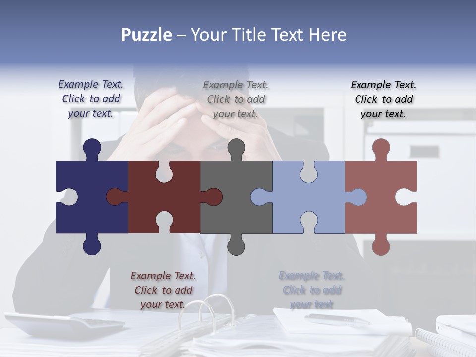 Read Desk Accounting PowerPoint Template