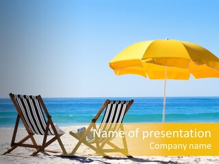 Clear Sunlight Summer PowerPoint Template