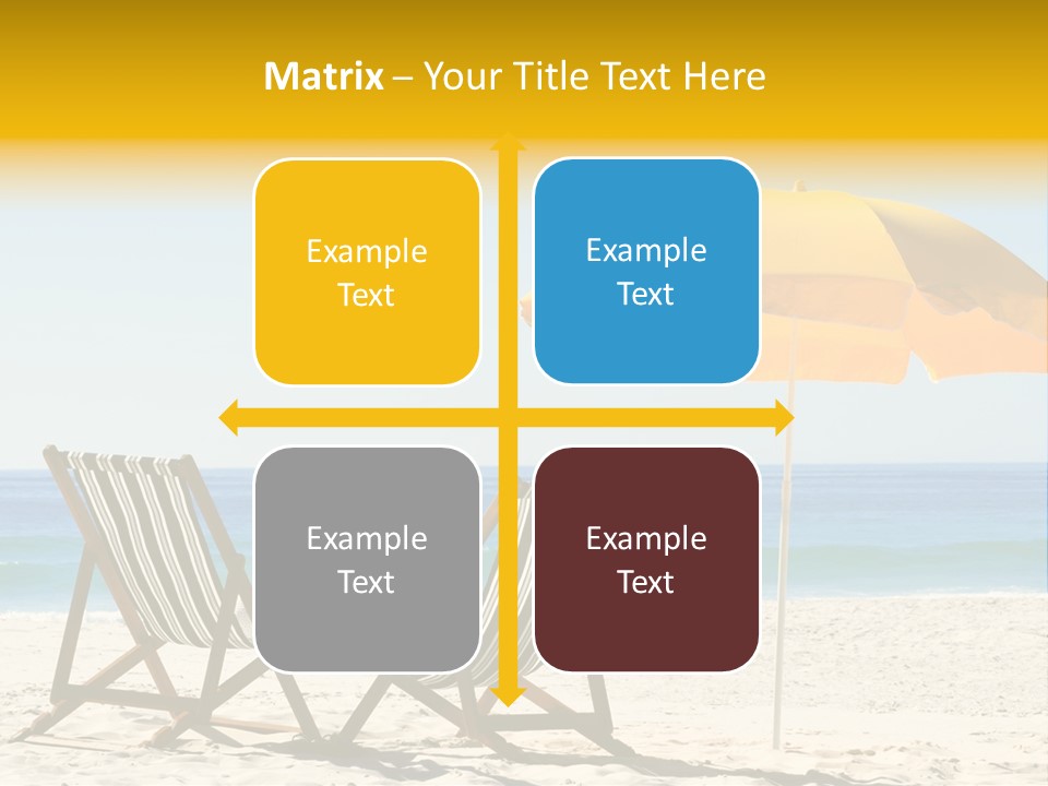 Clear Sunlight Summer PowerPoint Template