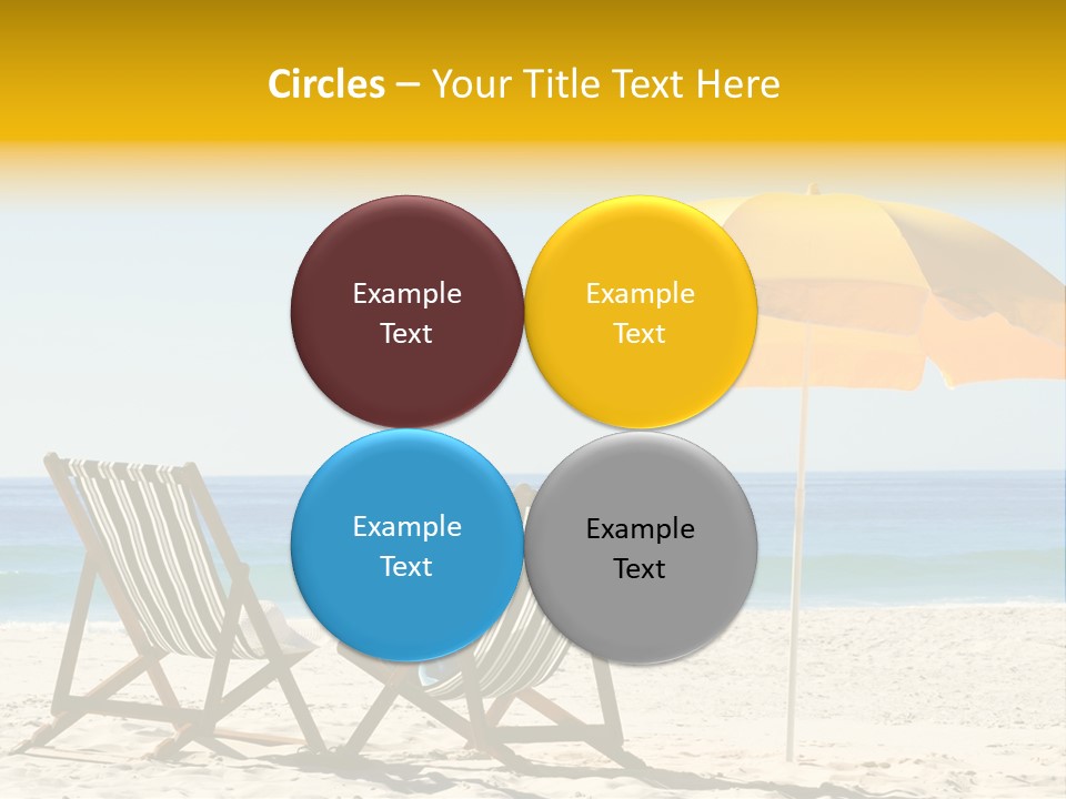 Clear Sunlight Summer PowerPoint Template